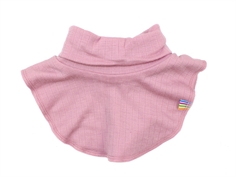 Joha old rose neck warmer merino wool  